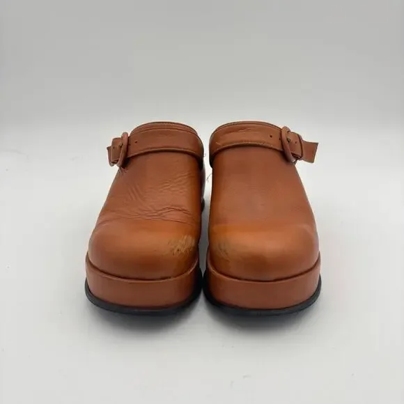 Paloma Wool Odessa Clogs Platform Leather Chunky Clogs Women's 38 Boho Y2K - Picture 2 of 15